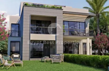 Townhouse - 4 Bedrooms - 4 Bathrooms for sale in Garden Lakes - 6 October Compounds - 6 October City - Giza