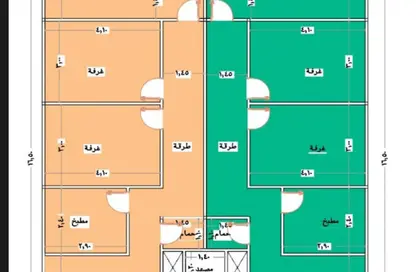 شقة - 3 غرف نوم - 2 حمامات للبيع في الحي الثالث - مدينة 6 أكتوبر - الجيزة