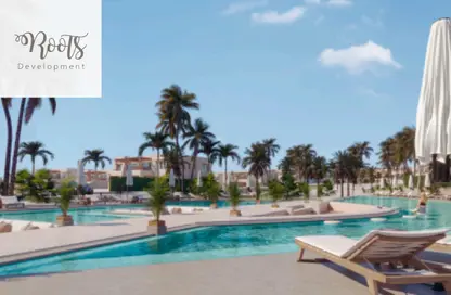 Chalet - 2 Bedrooms - 3 Bathrooms for sale in Hacienda Waters - Qesm Ad Dabaah - North Coast