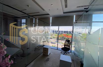 Office Space - Studio - 1 Bathroom for rent in Hayati Residence - North Investors Area - New Cairo City - Cairo