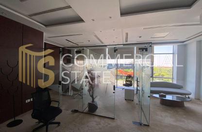 Office Space - Studio - 1 Bathroom for rent in Hayati Residence - North Investors Area - New Cairo City - Cairo