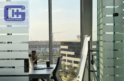 Office Space - 3 Bedrooms - 2 Bathrooms for rent in Cairo Festival City - North Investors Area - New Cairo City - Cairo