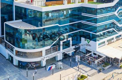 Office Space - Studio - 2 Bathrooms for rent in Trivium Business Complex - North Teseen St. - The 5th Settlement - New Cairo City - Cairo