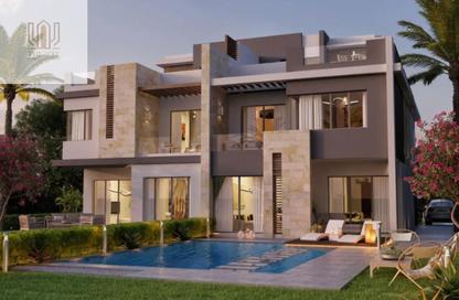 Twin House - 5 Bedrooms - 5 Bathrooms for sale in The Crown - Cairo Alexandria Desert Road - 6 October City - Giza