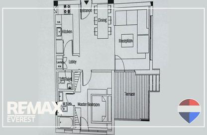 Apartment - 1 Bedroom - 2 Bathrooms for sale in West Leaves - 1st District - 6 October City - Giza Apartment - 1 Bedroom - 2 Bathrooms for sale in West Leaves - 1st District - 6 October City - Giza