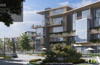 Apartment - 2 Bedrooms - 2 Bathrooms for sale in West Leaves - 1st District - 6 October City - Giza Apartment - 2 Bedrooms - 2 Bathrooms for sale in West Leaves - 1st District - 6 October City - Giza