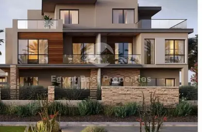 Townhouse - 3 Bedrooms - 4 Bathrooms for sale in The Estates - Sheikh Zayed Compounds - Sheikh Zayed City - Giza