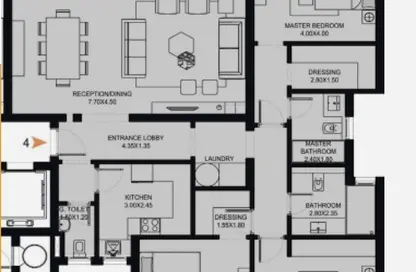 Apartment - 3 Bedrooms - 4 Bathrooms for sale in O West - 6 October Compounds - 6 October City - Giza