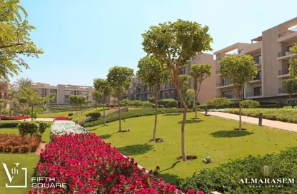 Apartment - 1 Bedroom - 1 Bathroom for sale in Moon Residences - Fifth Square - The 5th Settlement - New Cairo City - Cairo