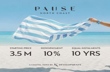 Chalet - 1 Bedroom - 1 Bathroom for sale in Marina 1 - Marina - Al Alamein - North Coast