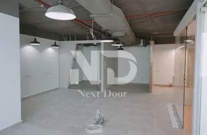 Office Space - 1 Bedroom - 1 Bathroom for rent in Bank Center Street - South Teseen St. - The 5th Settlement - New Cairo City - Cairo