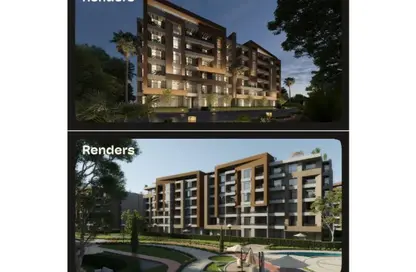 شقة - 2 غرف نوم - 2 حمامات للبيع في شارع النوادي - حدائق اكتوبر - مدينة 6 أكتوبر - الجيزة