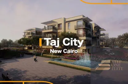 Apartment - 2 Bedrooms - 2 Bathrooms for sale in Shalya Taj City - 5th Settlement Compounds - The 5th Settlement - New Cairo City - Cairo