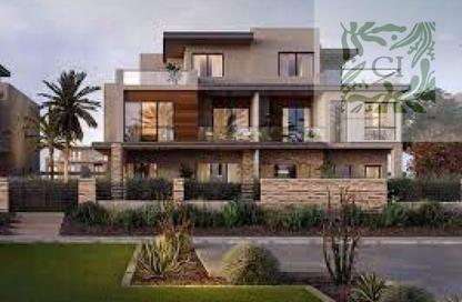 Twin House - 4 - 4 for sale in The Estates - Sheikh Zayed Compounds - Sheikh Zayed City - Giza