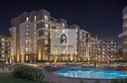 Apartment - 2 Bedrooms - 1 Bathroom for sale in Al Nawadi St - Hadayek October - 6 October City - Giza