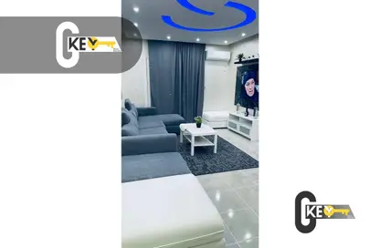 Apartment - 2 Bedrooms - 1 Bathroom for rent in El Rehab Extension - Al Rehab - New Cairo City - Cairo