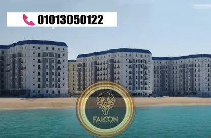 شقة - 3 غرف نوم - 3 حمامات للبيع في الحي اللاتيني - مدينة العلمين الجديدة - العلمين - الساحل الشمالي