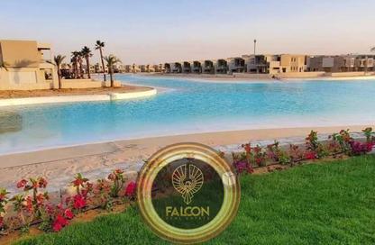 Chalet - 2 Bedrooms - 2 Bathrooms for sale in Azha North - Ras Al Hekma - North Coast