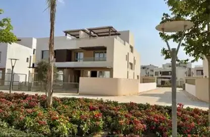 Twin House - 3 Bedrooms - 3 Bathrooms for sale in Palm Villa - Al Wahat Road - 6 October City - Giza