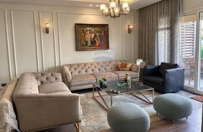 Apartment - 2 - 1 for rent in October Plaza - 6 October Compounds - 6 October City - Giza