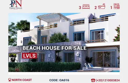 Duplex - 3 Bedrooms - 3 Bathrooms for sale in LVLS By Mountain View - Qesm Ad Dabaah - North Coast