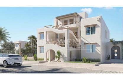 شاليه - 3 غرف نوم - 4 حمامات للبيع في هاسيندا ويست - راس الحكمة - الساحل الشمالي