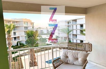 Penthouse - 2 Bedrooms - 2 Bathrooms for rent in Marassi - Sidi Abdel Rahman - North Coast