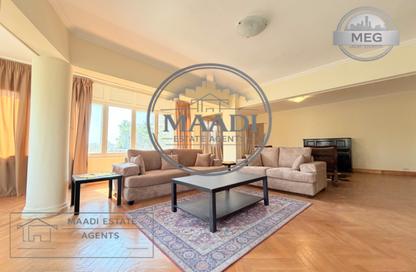 Apartment - 3 Bedrooms - 3 Bathrooms for rent in Street 202 - Degla - Hay El Maadi - Cairo