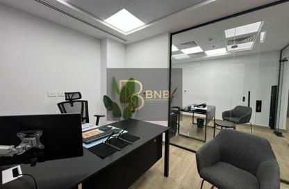 Office Space - Studio - 2 Bathrooms for rent in Cairo Festival City - North Investors Area - New Cairo City - Cairo