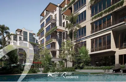 Apartment - 3 Bedrooms - 3 Bathrooms for sale in River Residence - Hadayek October - 6 October City - Giza