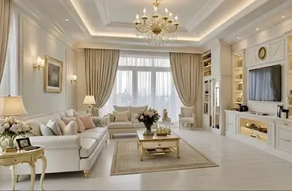 Villa - 5 Bedrooms - 5 Bathrooms for sale in Hood 3 St. - Green Belt - 6 October City - Giza