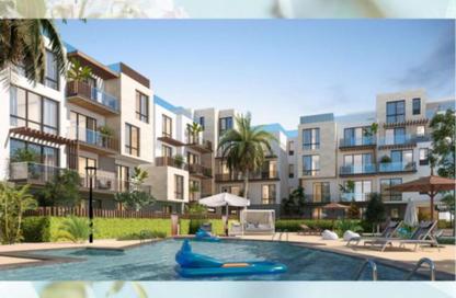 Apartment - 3 Bedrooms - 2 Bathrooms for sale in Green Residence 2 - 8th District - Sheikh Zayed City - Giza
