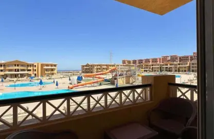 Chalet - 1 Bedroom - 2 Bathrooms for sale in Caribbean Bay - Porto Sokhna - Al Ain Al Sokhna - Suez