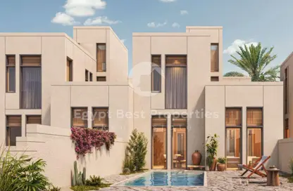 تاون هاوس - 3 غرف نوم - 3 حمامات للبيع في مانجروفي ريزيدنس - الجونة - الغردقة - محافظة البحر الاحمر