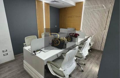 Office Space - Studio - 3 Bathrooms for rent in North Plus Mall - North Teseen St. - The 5th Settlement - New Cairo City - Cairo