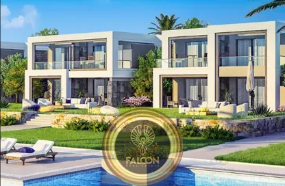 Chalet - 3 Bedrooms - 3 Bathrooms for sale in La vista Ras El Hikma - Ras Al Hekma - North Coast