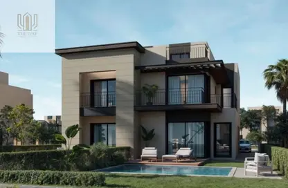 شقة - 3 غرف نوم - 2 حمامات للبيع في جاردن ليكس - كمبوندات 6 أكتوبر - مدينة 6 أكتوبر - الجيزة