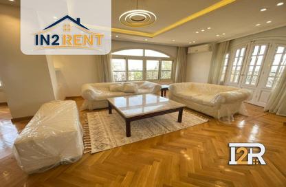 Apartment - 4 Bedrooms - 4 Bathrooms for rent in Sarayat Al Maadi - Hay El Maadi - Cairo Apartment - 4 Bedrooms - 4 Bathrooms for rent in Sarayat Al Maadi - Hay El Maadi - Cairo