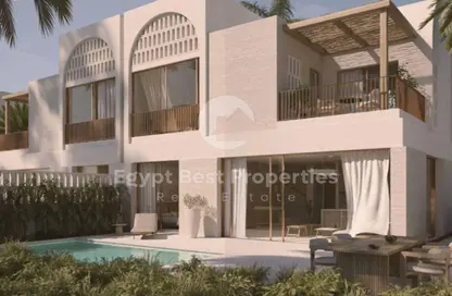 Townhouse - 4 Bedrooms - 5 Bathrooms for sale in Ramla - Ras Al Hekma - North Coast