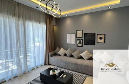 Apartment - 1 Bedroom - 1 Bathroom for rent in Palm Hills Village Gate - South Investors Area - New Cairo City - Cairo