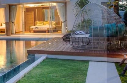 Twin House - 5 Bedrooms - 5 Bathrooms for sale in Lake West 3 - Sheikh Zayed Compounds - Sheikh Zayed City - Giza
