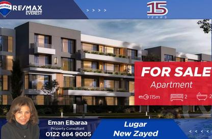 Apartment - 2 Bedrooms - 2 Bathrooms for sale in Rivers - New Zayed City - Sheikh Zayed City - Giza