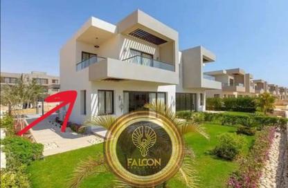 Chalet - 2 Bedrooms - 2 Bathrooms for sale in Azha - Al Ain Al Sokhna - Suez