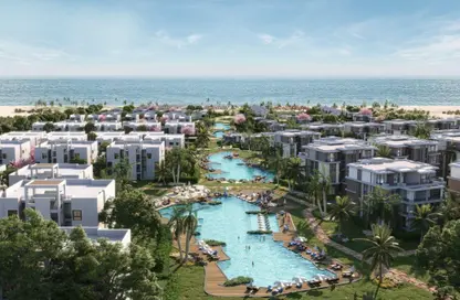 شاليه - 2 غرف نوم - 2 حمامات للبيع في فوكا باي - قسم مرسي مطروح - الساحل الشمالي