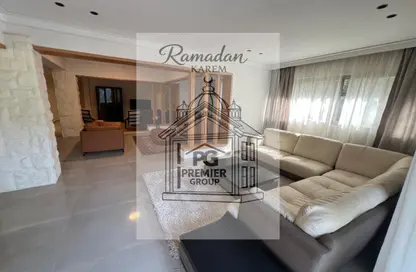 Apartment - 3 Bedrooms - 3 Bathrooms for rent in Sarayat Al Maadi - Hay El Maadi - Cairo