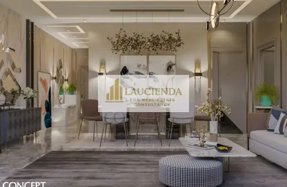 Apartment - 2 Bedrooms - 2 Bathrooms for sale in Lake View Residence - 5th Settlement Compounds - The 5th Settlement - New Cairo City - Cairo