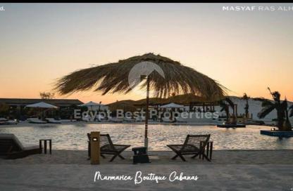 Chalet - 2 Bedrooms - 2 Bathrooms for sale in Al Masyaf - Ras Al Hekma - North Coast