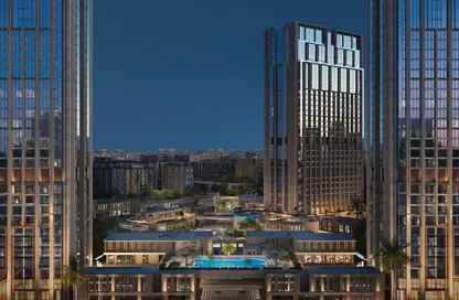 Apartment - 1 Bedroom - 2 Bathrooms for sale in Arkan Palm 205 - Sheikh Zayed Compounds - Sheikh Zayed City - Giza