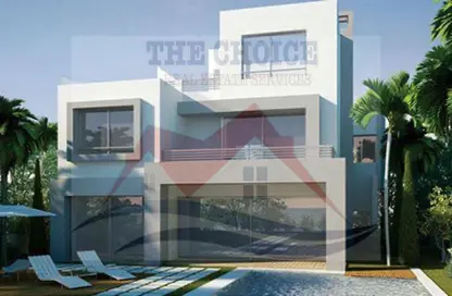 فيلا - 4 غرف نوم - 4 حمامات للبيع في بالم هيلز جولف اكستينشن - طريق الواحات - مدينة 6 أكتوبر - الجيزة