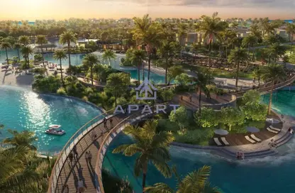 Chalet - 2 Bedrooms - 2 Bathrooms for sale in Ramla Lakeside - Qesm Ad Dabaah - North Coast